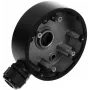 DELTA STG-1280ZJ-DM46(BLACK) caja de conexiones / soporte para cámara, negro, aleación de aluminio