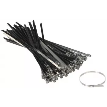 Bridas de acero inoxidable SSCT-200X4.6 100 unidades DELTA Montage