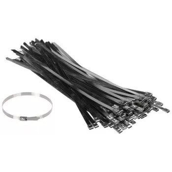 Brida de acero inoxidable SSCT-350X7.9 100 uds. DELTA Montage