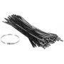 Brida de acero inoxidable SSCT-350X7.9 100 uds. DELTA Montage