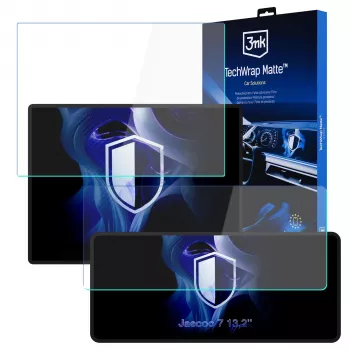 3MK PROTECTION Jaecoo 7 13,2 pulgadas 2024- 3mk TechWrap Matte 2in1 Screen Protector Set (Center Display + Cluster)