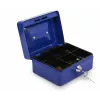 RED EAGLE BOX-150 Caja metálica para dinero con cerradura de cilindro, roja