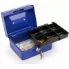 RED EAGLE BOX-150 Caja metálica para dinero con cerradura de cilindro, roja
