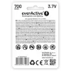 EVERACTIVE 16340 3.7V 700mAh Batería de Li-Ion recargable con circuito de protección (1 ud.)