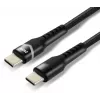 EVERACTIVE Cable USB-C a USB-C CBB-1PDRS 100cm 48V 5A 240W RGB LED