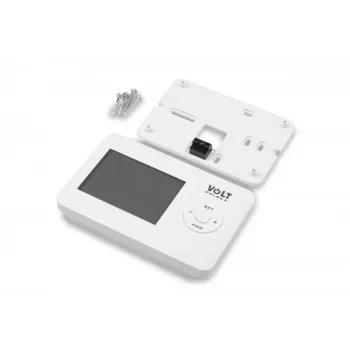 VOLT POLSKA Comfort HT-02 Termostato de ambiente programable con cable, blanco
