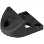 PSG 61.191 Tope de puerta atornillable (130x150/H65) con recubrimiento de goma