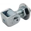 PSG 61.013.01 Bisagra para soldar - rosca M20 (ajustable, ojo galvanizado)