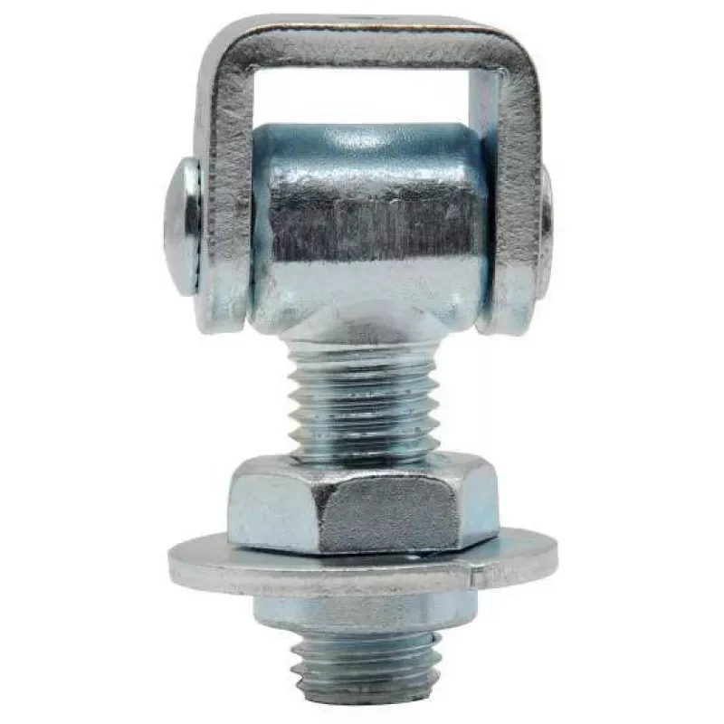 PSG 61.013.01 Bisagra para soldar - rosca M20 (ajustable, ojo galvanizado)