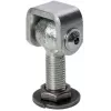 PSG 61.012.01 Bisagra para soldar - rosca M16 (ajustable, ojo galvanizado)