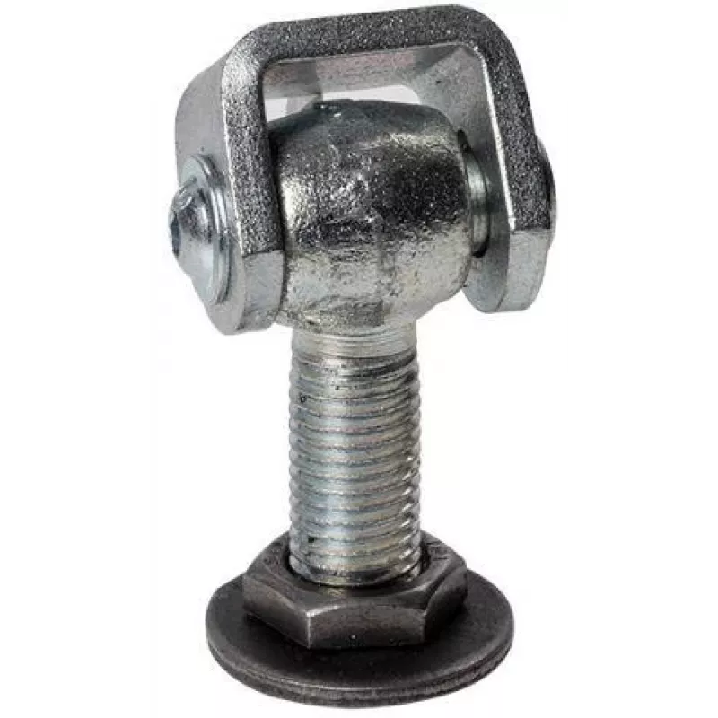 PSG 61.012.01 Bisagra para soldar - rosca M16 (ajustable, ojo galvanizado)