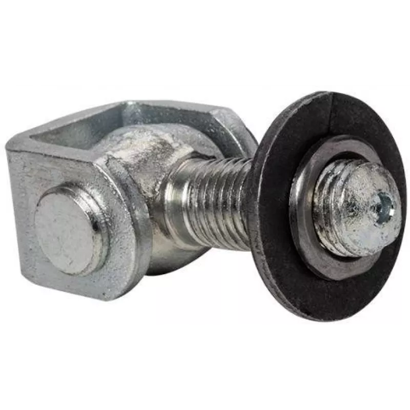 PSG 61.012.01 Bisagra para soldar - rosca M16 (ajustable, ojo galvanizado)