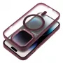 OEM Funda para iPhone 17 Pro Max Matte Mag Cover compatible con MagSafe Rojo