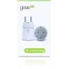 GISE SP-02 enchufe inteligente Wi-Fi con monitorización de energía, 16A, 3680W, compatible con Tuya