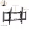 GETFORT GF-T3780-75 soporte de pared para TV inclinable para LED/LCD 37-80 pulgadas, 75 kg, VESA 650x405 mm, negro