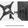 GETFORT GF-FM2365-30 soporte de TV con movimiento completo para LED/LCD 23-65 pulgadas, 30 kg, VESA 400x400, negro