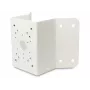 MITON MT-P151 soporte de montaje en esquina para cámaras de vigilancia, blanco