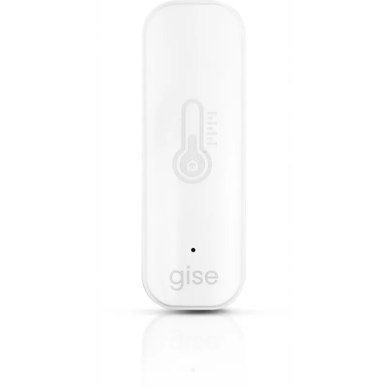 GISE Sensor inteligente de temperatura y humedad Wi-Fi blanco | Tuya | GTHS-WF-01-W
