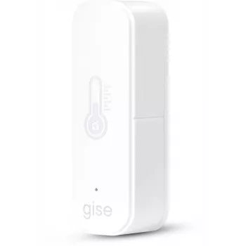 GISE Sensor inteligente de temperatura y humedad Wi-Fi blanco | Tuya | GTHS-WF-01-W