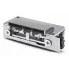 BIRA HARTTE XS00U-C Abrepuertas eléctrico serie XS 12-24V AC/DC baja corriente con liberación de pestillo