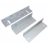 BIRA Escuadra de montaje tipo ZL para cerradura electromagnética HARTTE MG180 - plateado