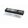 BIRA HARTTE MG280SR-BK Cerradura electromagnética de puerta 280kg negra con monitorización y señalización