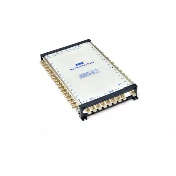 TELMOR Multiswitch TT 9/32 Classic Cascadable 8 entradas de satélite 1 entrada terrestre 32 salidas de usuario F-Type