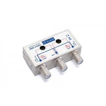 TELMOR ZWR-210DC Diplexor / Combinador de antena