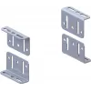 SAFE Base de montaje universal para motores de puertas correderas / juego de 4 escuadras ASM150-2