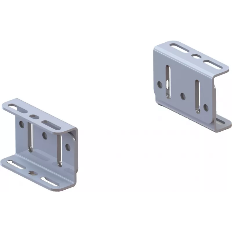 SAFE Base de montaje universal para motores de puertas correderas / juego de 4 escuadras ASM150-2