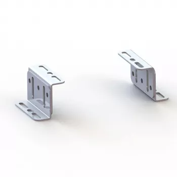 SAFE Base de montaje universal para motores de puertas correderas / juego de 4 escuadras ASM150-2