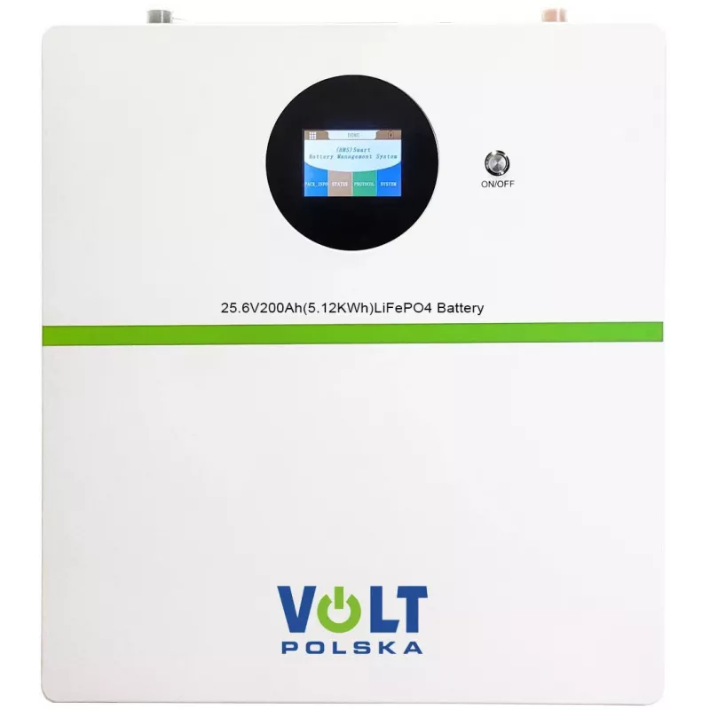Volt Polska Ultra-5 25.6V 200Ah 100A Almacenamiento de energía LiFePO4