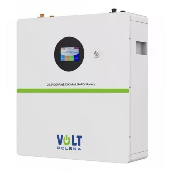 Volt Polska Ultra-5 25.6V 200Ah 100A Almacenamiento de energía LiFePO4