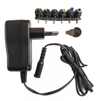 ESPE ESPE-24UN-W2E Adaptador de corriente AC/DC universal ajustable 3-12V 2A 1m
