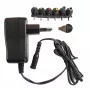 ESPE ESPE-24UN-W2E Adaptador de corriente AC/DC universal ajustable 3-12V 2A 1m