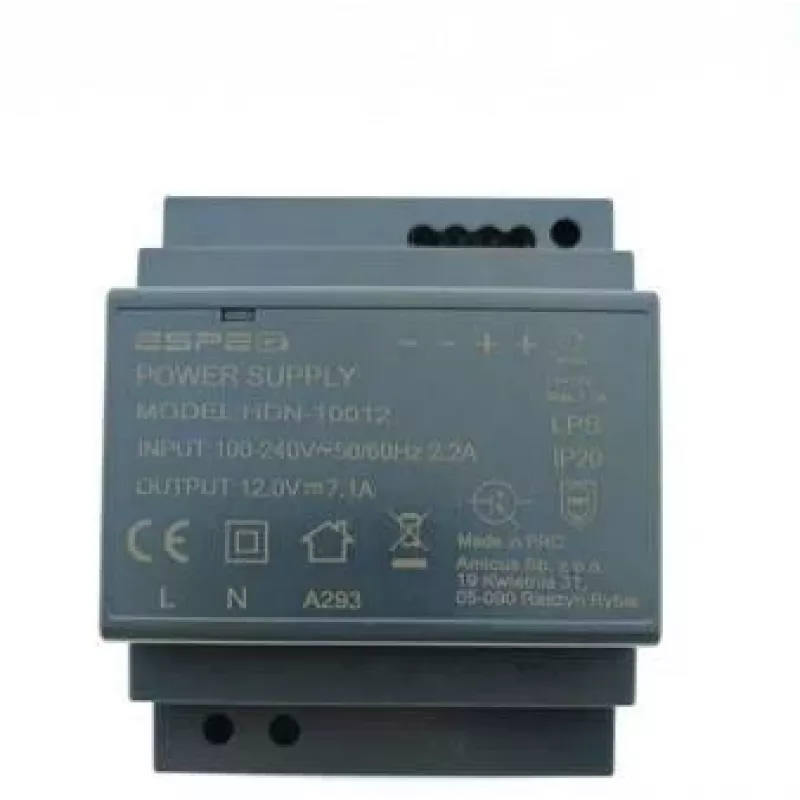 ESPE HDN-10012 Fuente de alimentación para carril DIN 12V 85W 7,1A