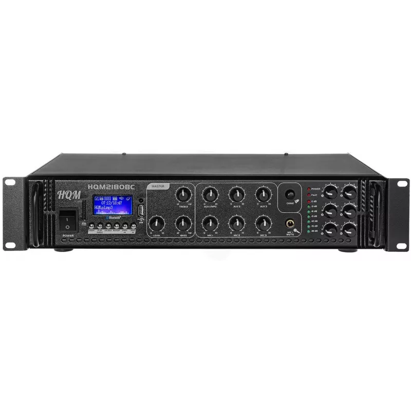 HQM 3407 Amplificador de radio FM/MP3/BLUETOOTH 180W