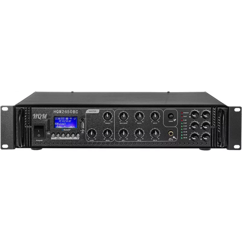 HQM HQM2650B Amplificador de radio FM/MP3/BLUETOOTH 650W