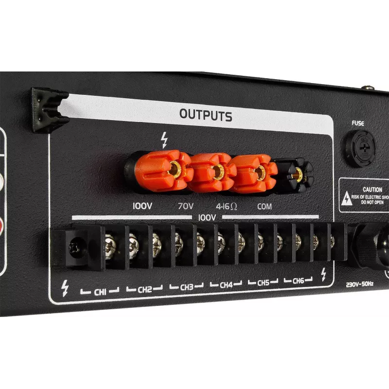 HQM HQM2650B Amplificador de radio FM/MP3/BLUETOOTH 650W