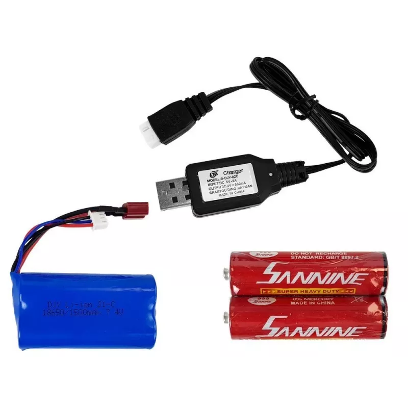 LEAN TOYS Coche de rally teledirigido Azul 2.4G 1:18 35km/h