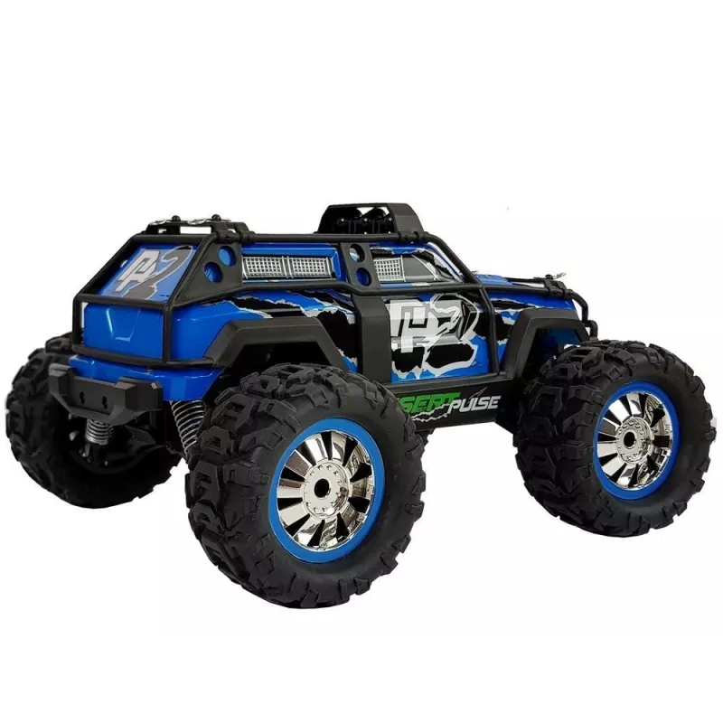 LEAN TOYS Coche de rally teledirigido Azul 2.4G 1:18 35km/h
