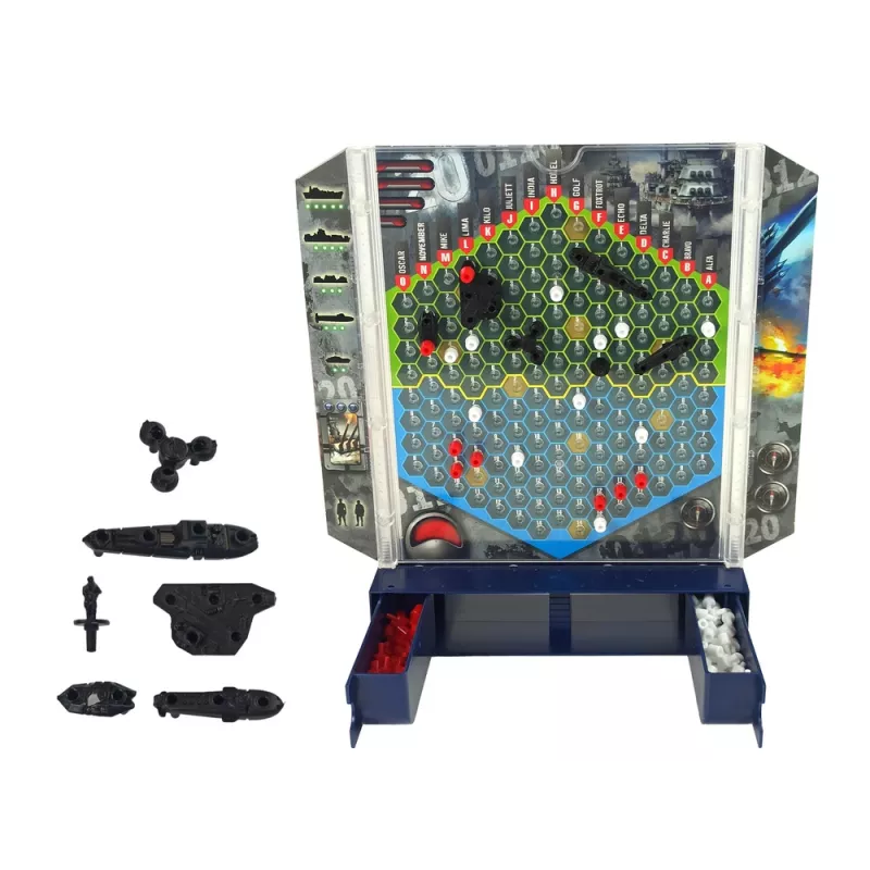 LEAN TOYS Juego de estrategia Hundir la flota
