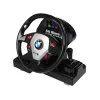 LEAN TOYS BMW M3 teledirigido Blanco 2.4G Pilot con volante 1:18 Sonido Luces
