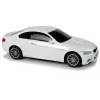 LEAN TOYS BMW M3 teledirigido Blanco 2.4G Pilot con volante 1:18 Sonido Luces