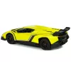 LEAN TOYS Mando a distancia Lamborghini Veneno Amarillo 2,4 GHz Volante Coche RC con Sonido y Luz