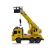 LEAN TOYS Camión grúa con mando a distancia 1:20 Lift Crane Pilot 2.4G Sonido Luces