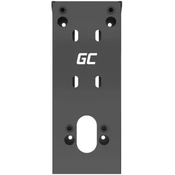 GREEN CELL Separador de montaje para wallbox del cargador HabuDen, 50 mm, Negro, Plástico ABS, Gestión de cables, Ventilación, EVGCAKHS1