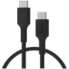 Green Cell PowerStream cable USB-C a USB-C 100W, 0,3 m, negro