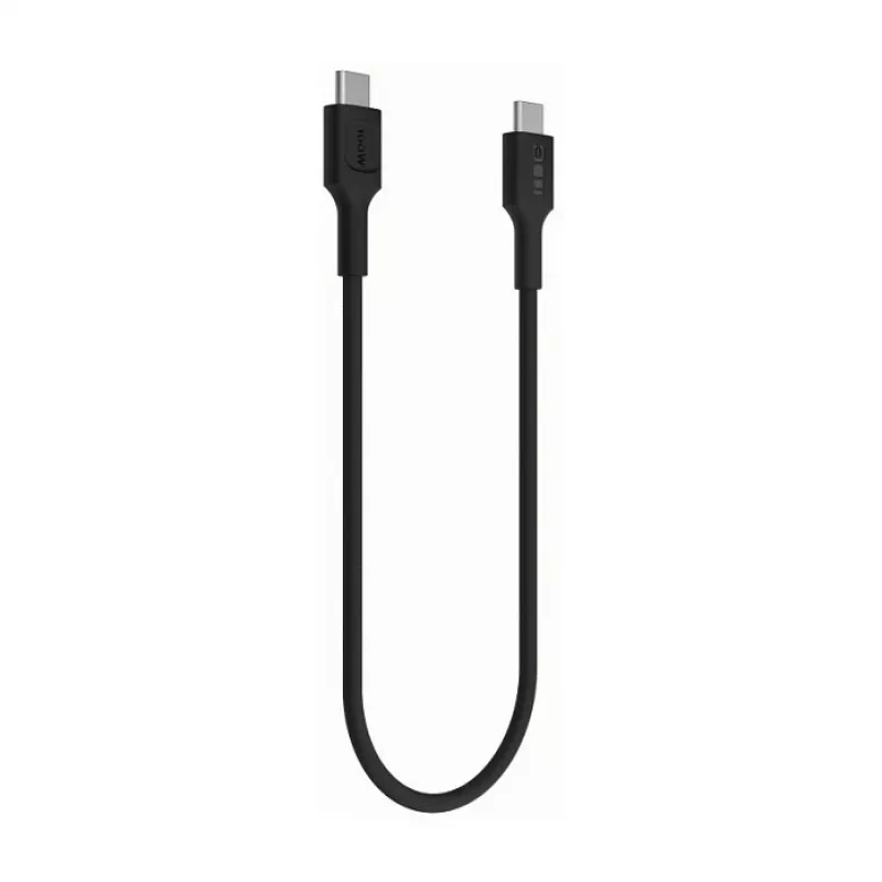 Green Cell PowerStream cable USB-C a USB-C 100W, 0,3 m, negro