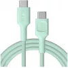 Green Cell PowerStream Cable USB-C a USB-C 100W 2m Verde menta